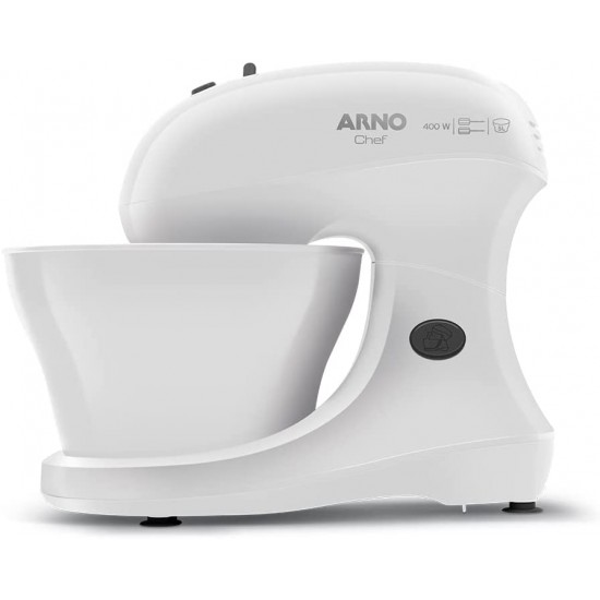 Batedeira Arno Branca 400W Chef SM00 - 5 Velocidades