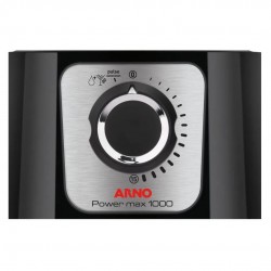 Liquidificador Arno Power Max 1000W Preto Com 6 Lâminas e Jarra de 3,1L LN55