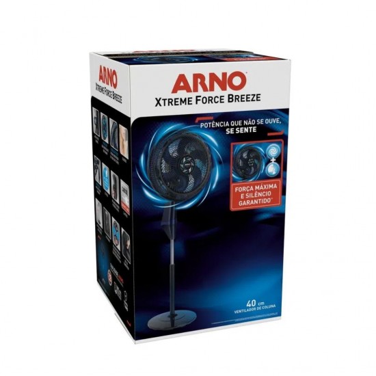 Ventilador Arno Xtreme Force Breeze Coluna 40cm VB4C 127V