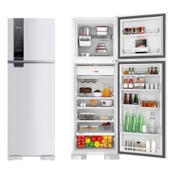 Geladeira 2 Portas Brastemp Frost Free 400 Litros Freeze Control Painel Eletrônico Branco BRM54HB