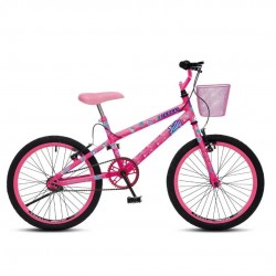 BICICLETA COLLI JULLY ARO 20 INFANTIL - ROSA
