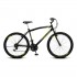 Bicicleta Colli Aro 26 Aero 18V Aço Carbono Cb 500 - Preto Fosco
