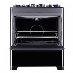 Fogão 5 Bocas Dako Magister Com Mesa De Vidro E Tripla Chama 