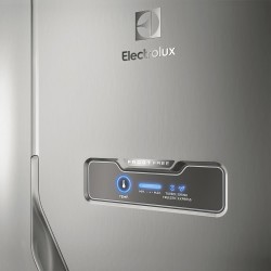 Refrigerador Electrolux DFX41 Frost Free com Turbo Congelamento 371L - Inox