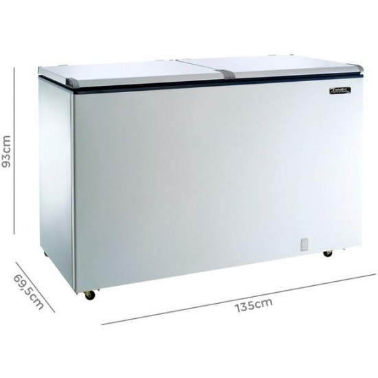 Freezer Esmaltec ECH500 - Horizontal 468L 2 Portas