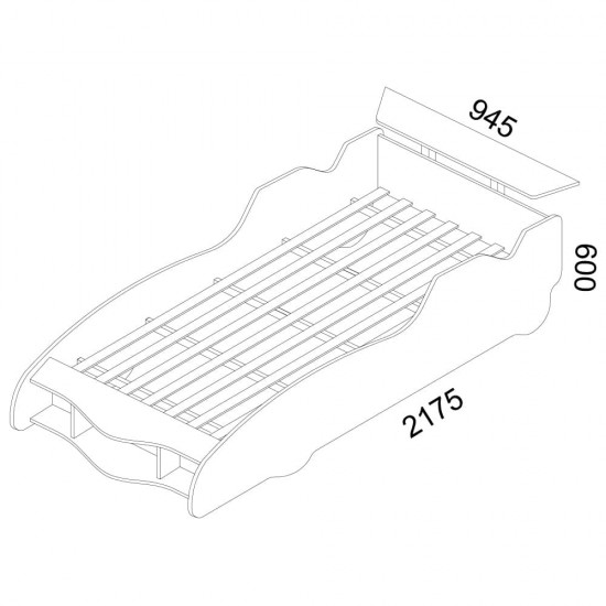 CAMA CARRO F1 CAMA CARRO F1