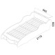 CAMA CARRO F1 CAMA CARRO F1