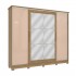 Guarda Roupa / Roupeiro Kappesberg CB01N565-NGMC 4 Portas 4 Gavetas