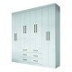 Guarda Roupa Liverpool com 8 Portas - Branco