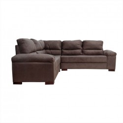 Sofa de Canto 5 Lugares Marjom Merida  (2,45mx2,45m 0,85m x 0,85m)