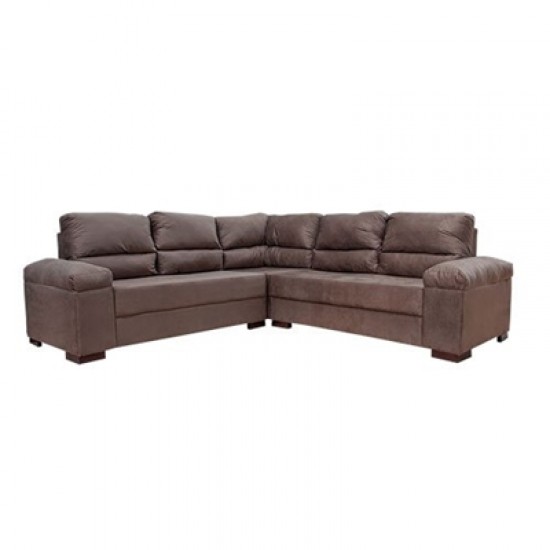 Sofa de Canto 5 Lugares Marjom Merida  (2,45mx2,45m 0,85m x 0,85m)